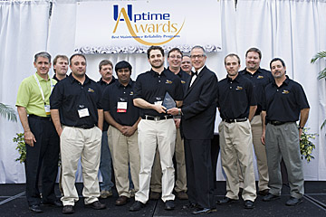 Uptime Awards Best Maintenance Reliability Programs 2012
