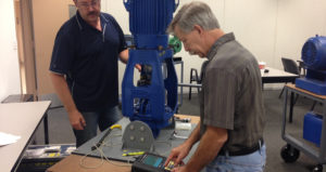 Rotalign Shaft Alignment Training on a Vertical Pump