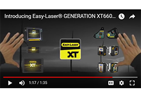 Easy-Laser XT660 & XT190 Alignment Video