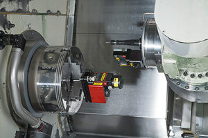 Easy-Laser D22 system in use