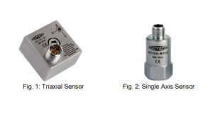 A triaxial sensor vs a single axis sensor for vibration data collection