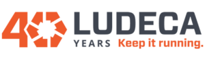 LUDECA 40 year logo