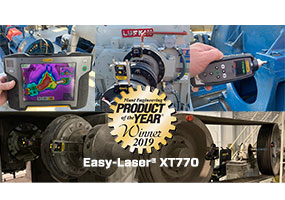 Easy-Laser XT770 award winning platform