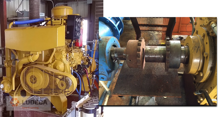 Diesel Engine Wastewater Pump Coupling