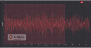 Time Waveform played as an audio file
