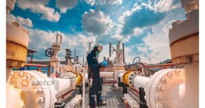 employee in the field