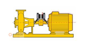 motor with laser sensors