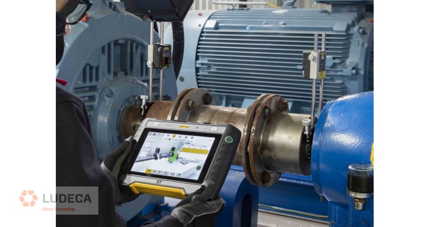 XT770 laser shaft alignment system